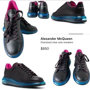 SOLD!!! NOT FOR SALE!! Alexander McQueen Multi Oversized Sneakers 43